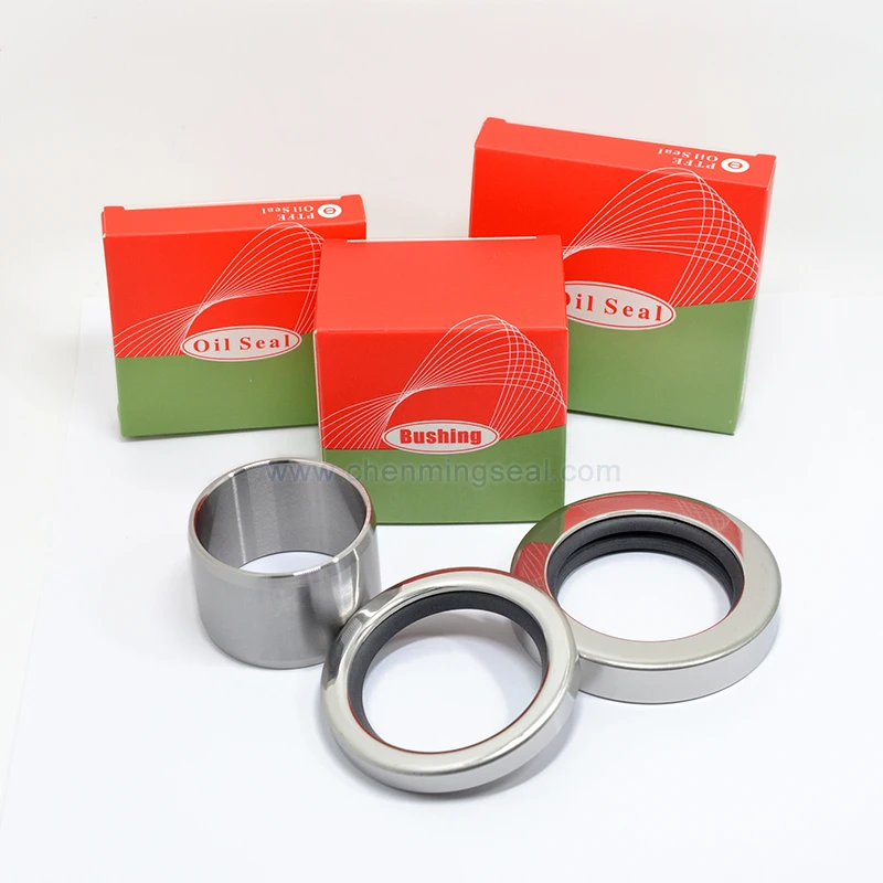 Ceimin GHH Rand OS110G Repair Kit Screw Air Compressor Spare Parts 2pcs PTFE Oil Seal &amp 1pc Shaft Sleeve 3pcs a kit | Автомобили и