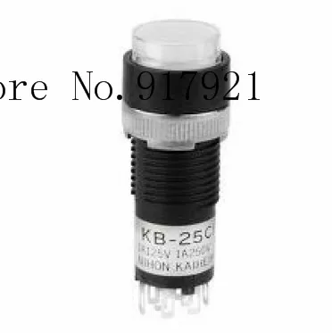 

[ZOB] Since the reset button switch KB-25CKW01 round KB-25SK Japan nkk small square button switch --5PCS/LOT