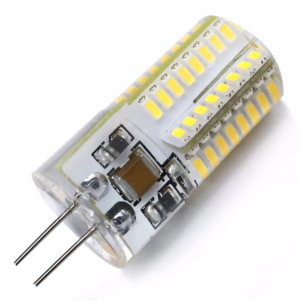 10 шт./лот 3 года жизни SMD2835 3014 12 В Вт 5 G4 светодиодные лампы прожектор лампа люстра 360