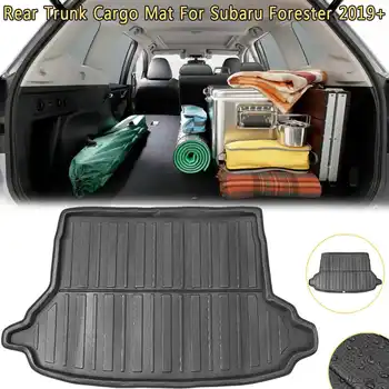 

Cargo Liner Boot Tray Rear Trunk Floor Mat Carpet Waterproof For Subaru Forester 2019 2020+ Car Styling Auto Floor Mat part