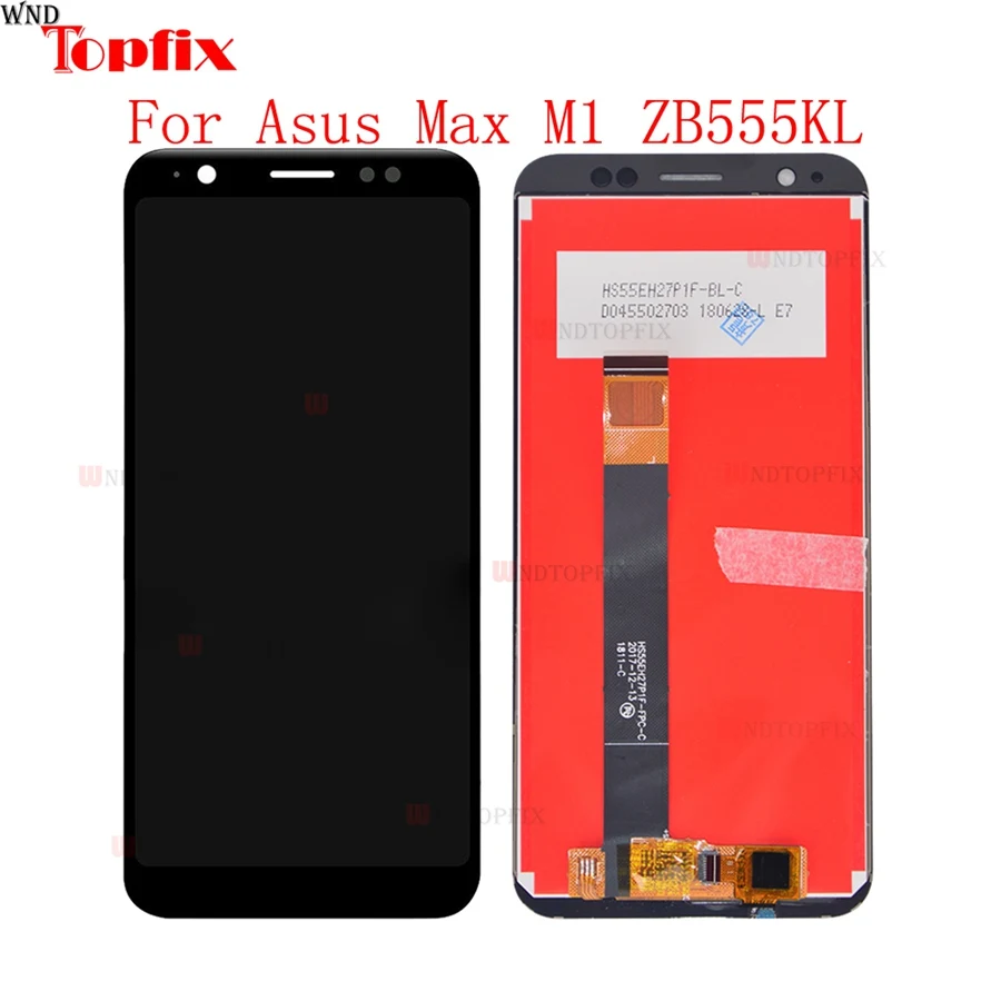 100% протестированный ЖК-дисплей для ASUS Zenfone Max M1 ZB555KL с сенсорным экраном в сборе