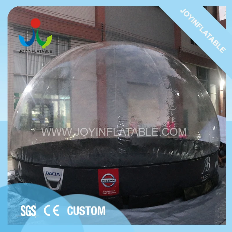 Waterproof  Inflatable TransparentClear Bubble Car Tent with Floor for Outdoor 2