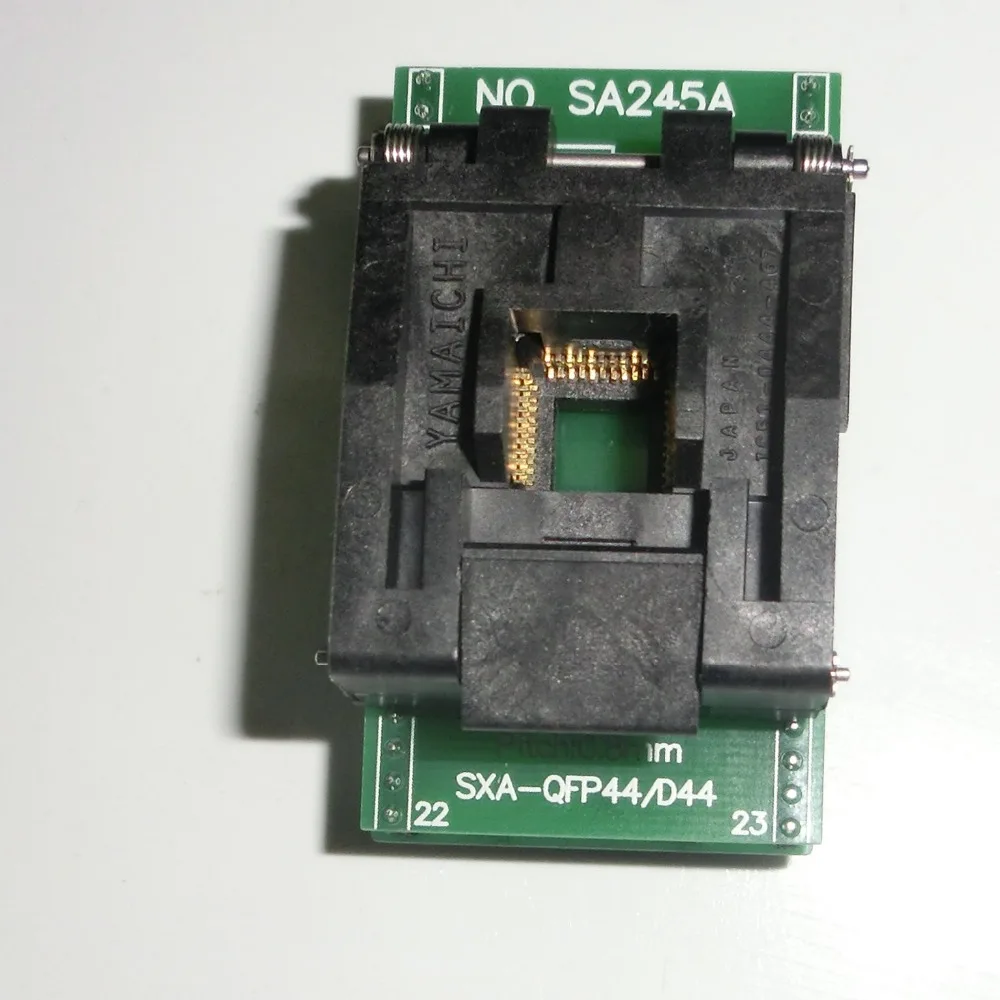 QFP44/PQFP44/TQFP44 до DIP44 SA245A шаг 0 8 мм IC программатор адаптер розетки|Интегральные схемы|