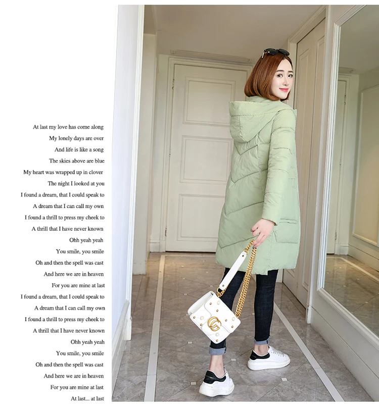 Winter Jacket Women Plus Size 3XL Women's Coats And Jackets Hooded Solid Women Winter Coat Long Zipper 2018 LZ978 (16)