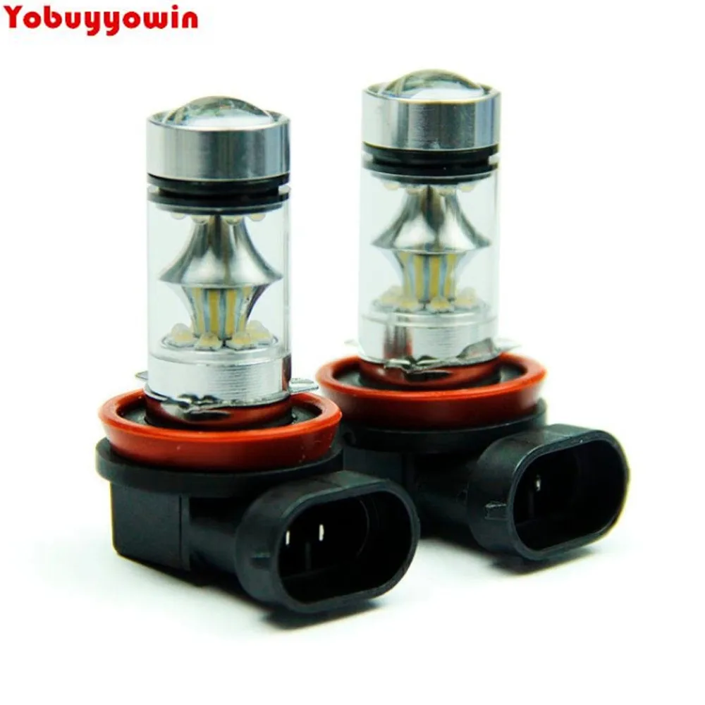 H8 H11 100 W Ampoule Lampe Brouillard Voiture LED DRL