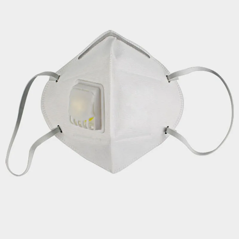 

25Pcs Anti-fog Haze PM2.5 Protective Respirator with Breathing Valve Folding Breathable Dust Free Shipping