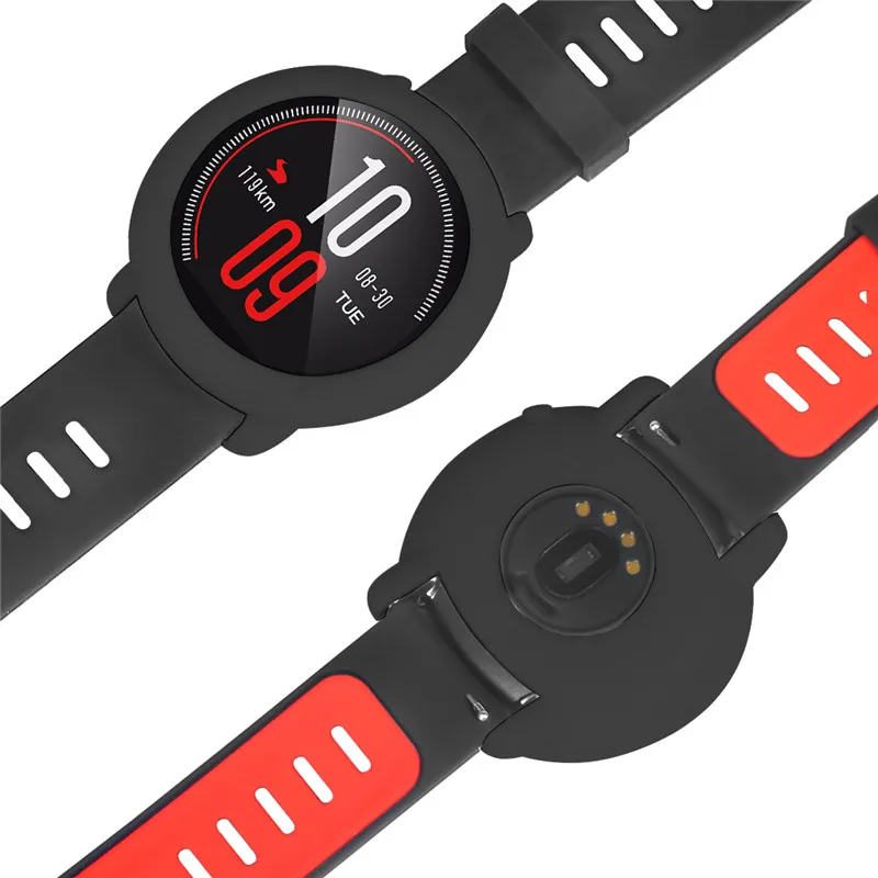 Силиконовый чехол s для xiaomi huami amazfit pace чехол для смарт часов мягкий чехол защитная рамка