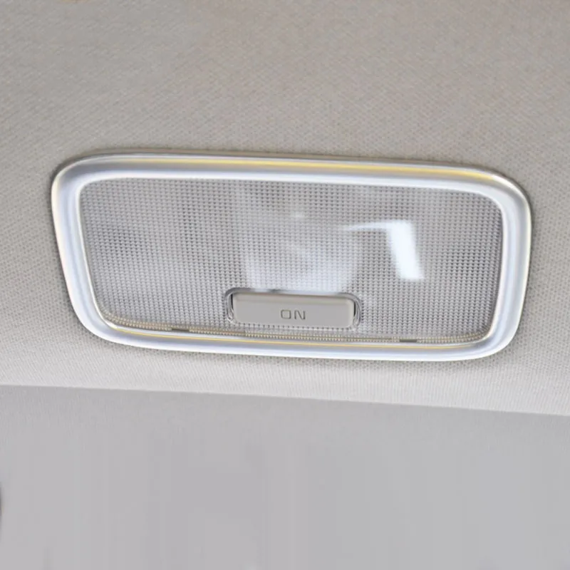 

1pc Interior ABS Car Rear Roof Reading Light Lamp Cover Frame Trim For Hyundai Elantra 2016 car styling car accessaries