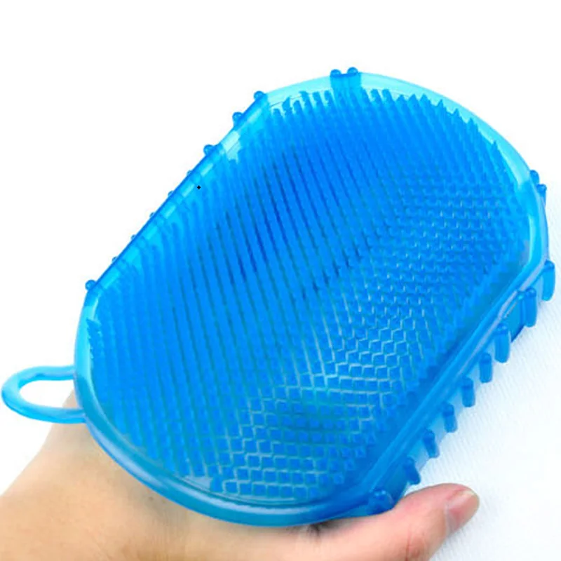 Double thin body brush five lines of meridian massage, gloves were the