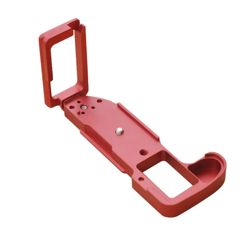 

Red Aluminum Quick Release L Plate Bracket With Hand Grip Fr Fuji X H1 Xh1 Fujifilm X H1 Arca