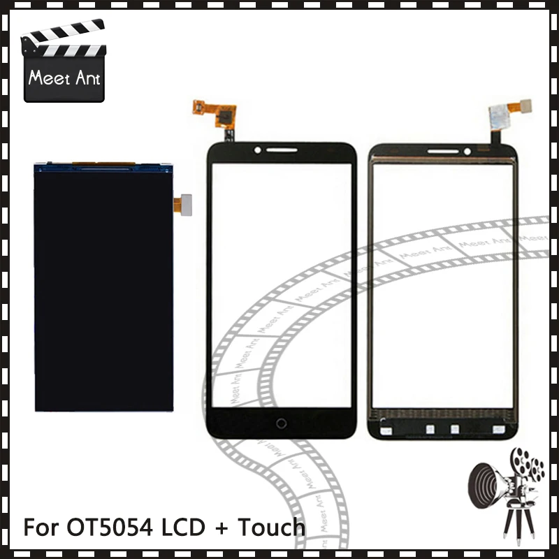 

New High Quality 5.5'' For Alcatel One Touch Fierce XL OT5054 5054 5054D Lcd Display With Touch Screen Digitizer Sensor