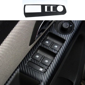 

Decoration Left Hand Drive Only Car Interior Door Window Switch Carbon Fiber Molding Sticker for Chevrolet Holden Cruze 09-14