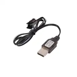 LEKYLUKY 3,6 В Зарядное устройство USB кабель с SM-2P разъем для 3,6 В Ni-CD/3,6 В Ni-MH recharageable аккумулятор 2 шт./лот Бесплатная доставка