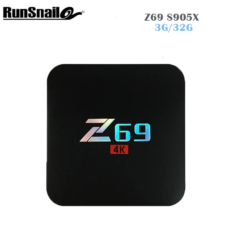 

Z69 Android 7.1 TV Box Amlogic S905X Cortex A5 3Penta-Core Bluetooth Wifi 2.4G Set Top Box 4K HD Smart Media Player and z69 plus
