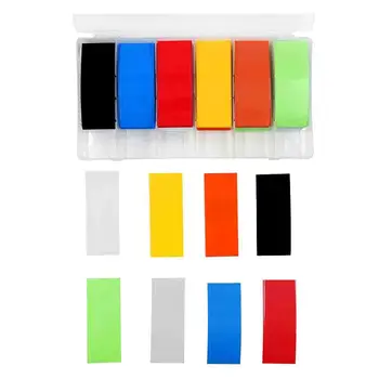 

SHGO HOT-280 Pcs 8 Color 29.5MM 18.5MM PVC 18650 18500 Battery Heat Shrink Tubing Tube Shrink Film Assorted Kit with Storage B