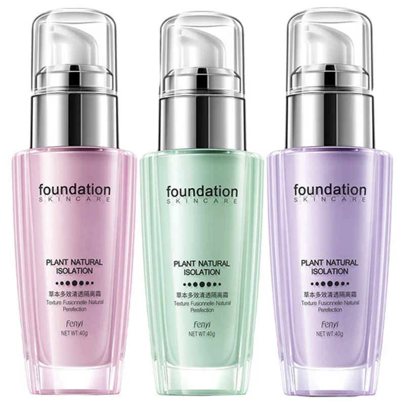

Face Cream Base Foundation Moisturizing Isolation Cream Light And Breathable Cover Blemishes Natural Foundation Concealer New