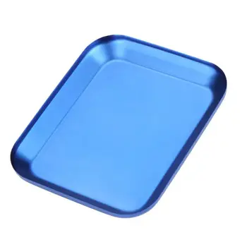 

Useful Aluminum alloy Screw Tray with Magnetic Pad for RC Model Phone Car Repair Tool blue