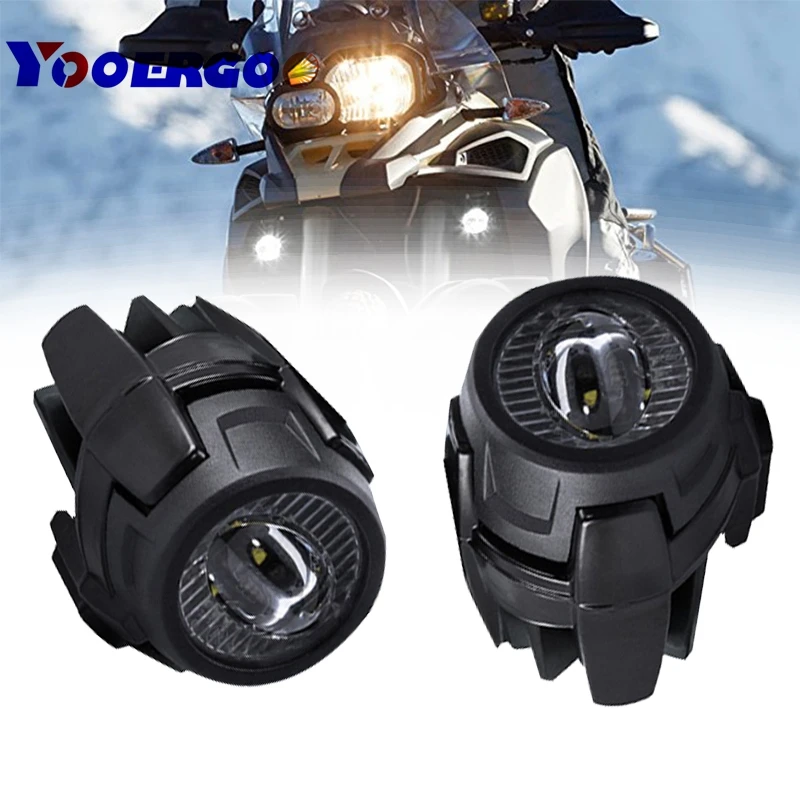 

YOOERGOO Motocycle Fog Lights For BMW LED Auxiliary Fog Light Driving Lamp For BMW R1200GS/ADV K1600 R1200GS R1100GS F800GS