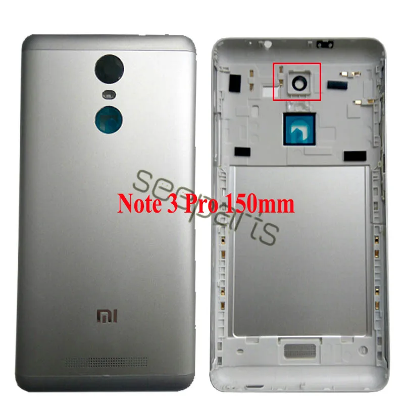 Чехол для аккумулятора Xiaomi Redmi Note 3 150 мм/152 мм задняя крышка Pro корпус двери