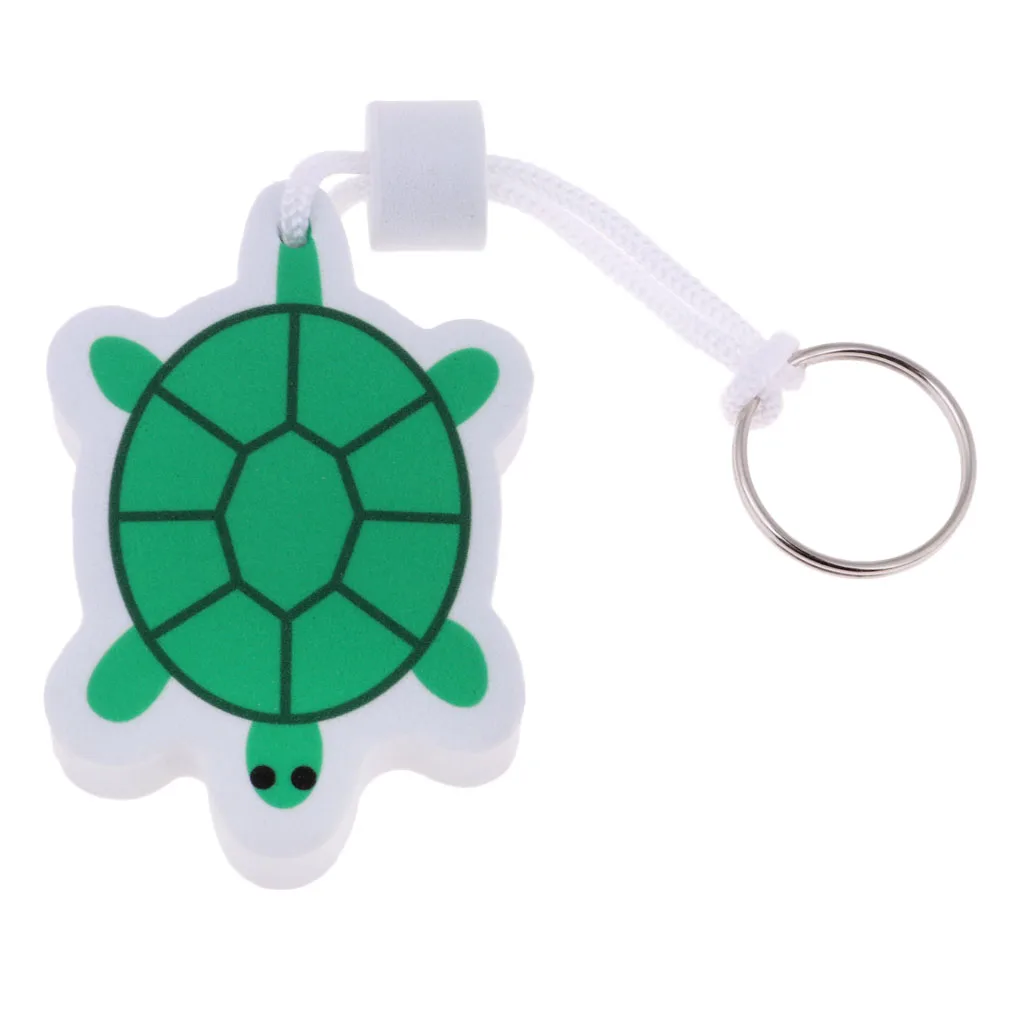 Key Float Floating Key Ring Floatable Keychain Buoyant Key Chain for Water Sports Boating Marine Kayaking Canoeing Fishing