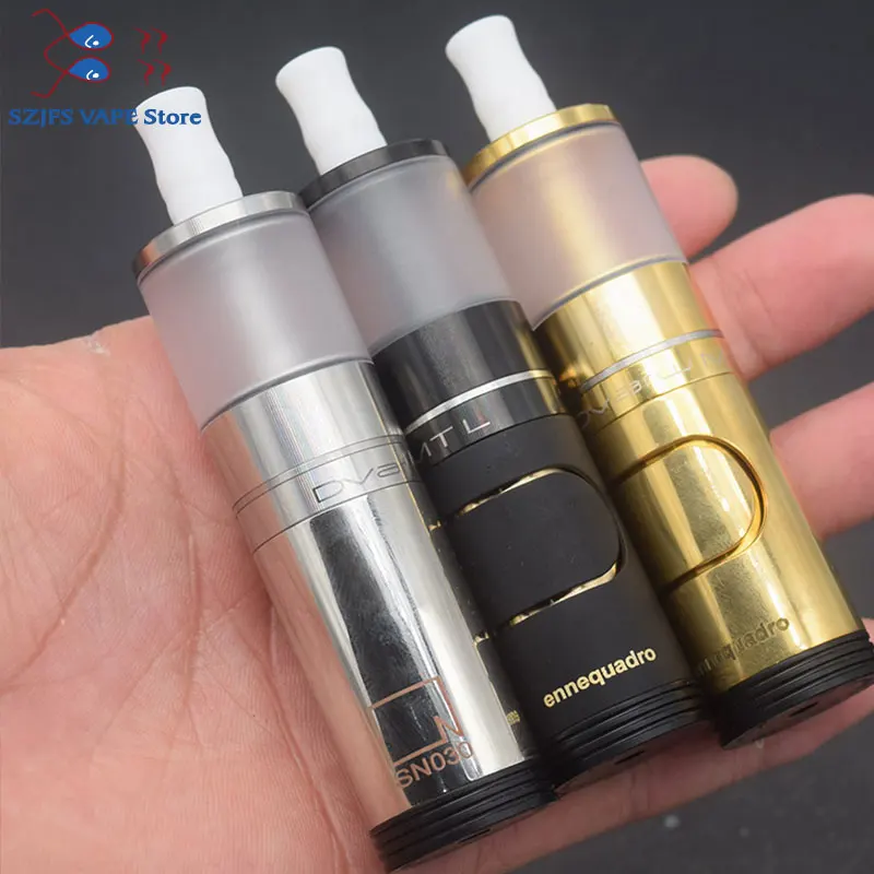 

ennequadro mod kit 18350 battery 22mm Vaporizer Mechanical vape electronic cigarette Kit vs Dvarw MTL V2 Style RTA/sob mod kit