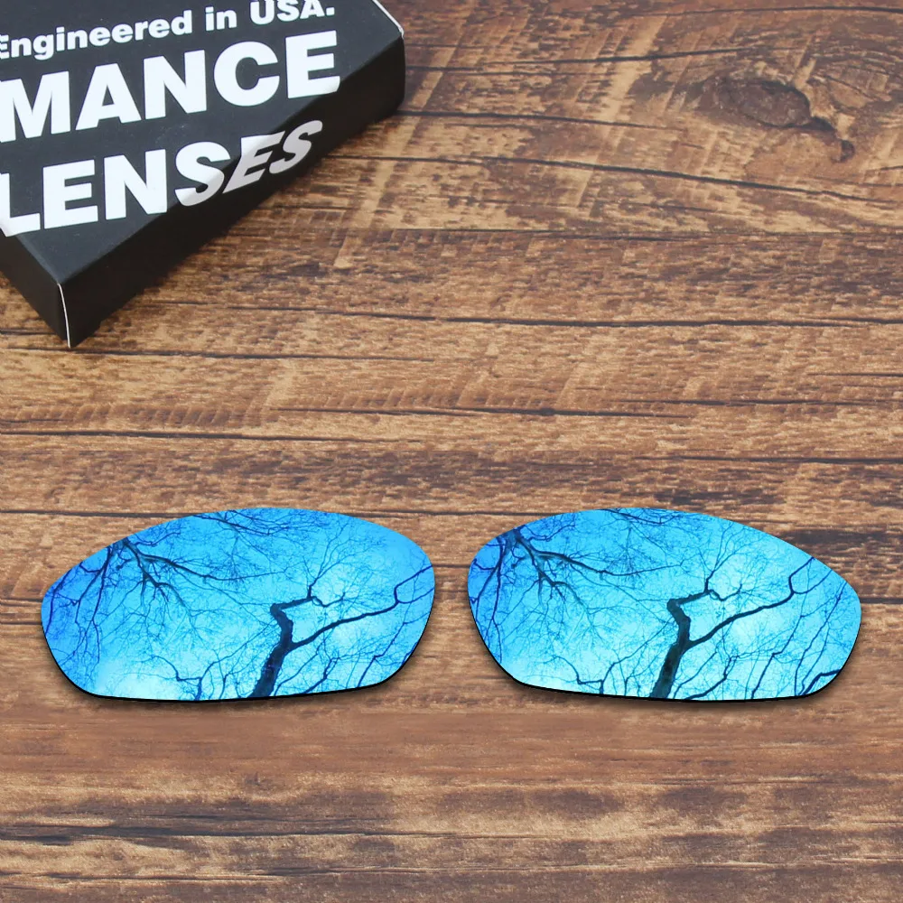

Millerswap Polarized Replacement Lenses for Oakley Whisker Sunglasses Blue Mirrored Color (Lens Only)