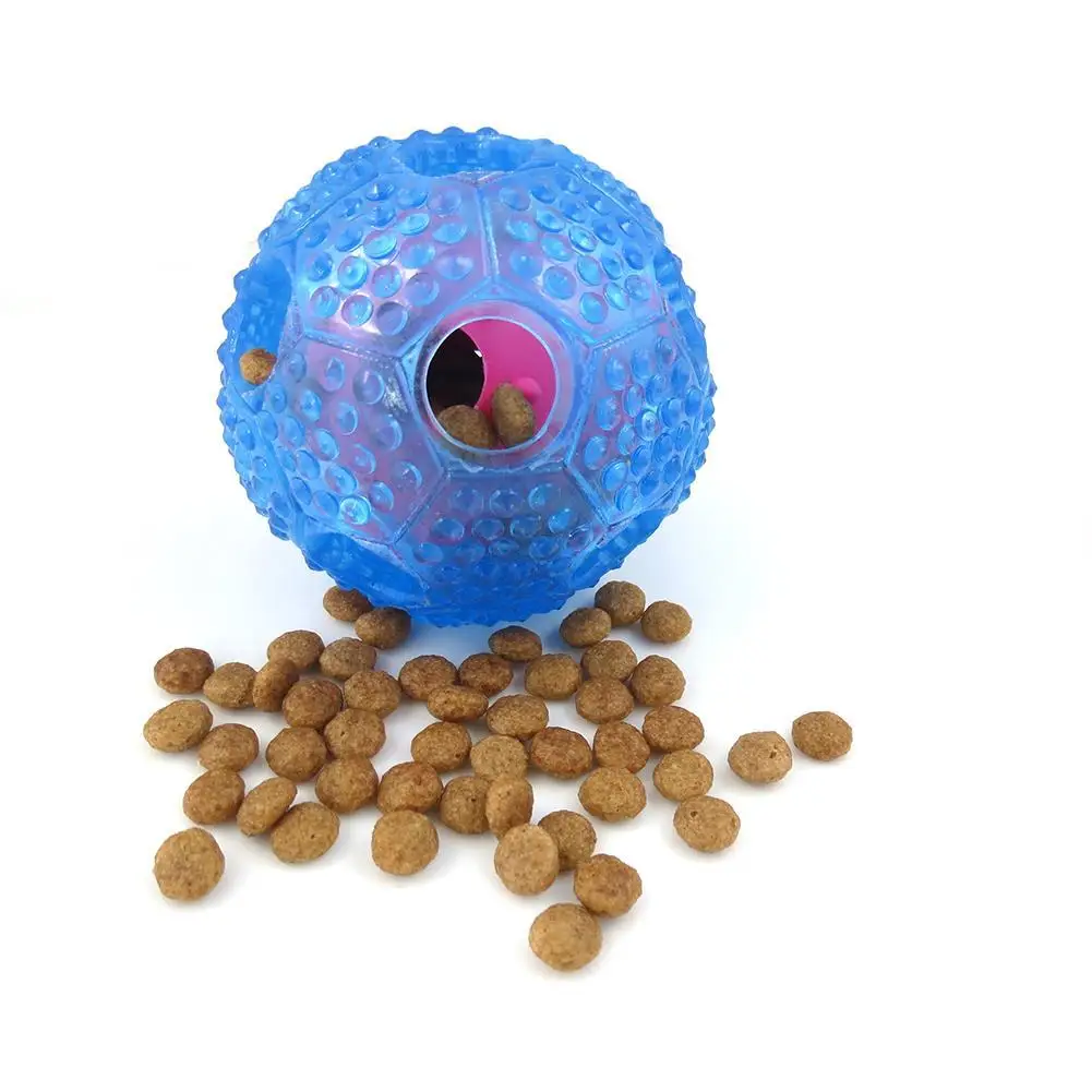 Игрушка для собак, мяч для развития интеллекта для собак с тревожными зубами, жевательная игрушка для домашних животных, зубная резиновая игрушка для животных, игрушка