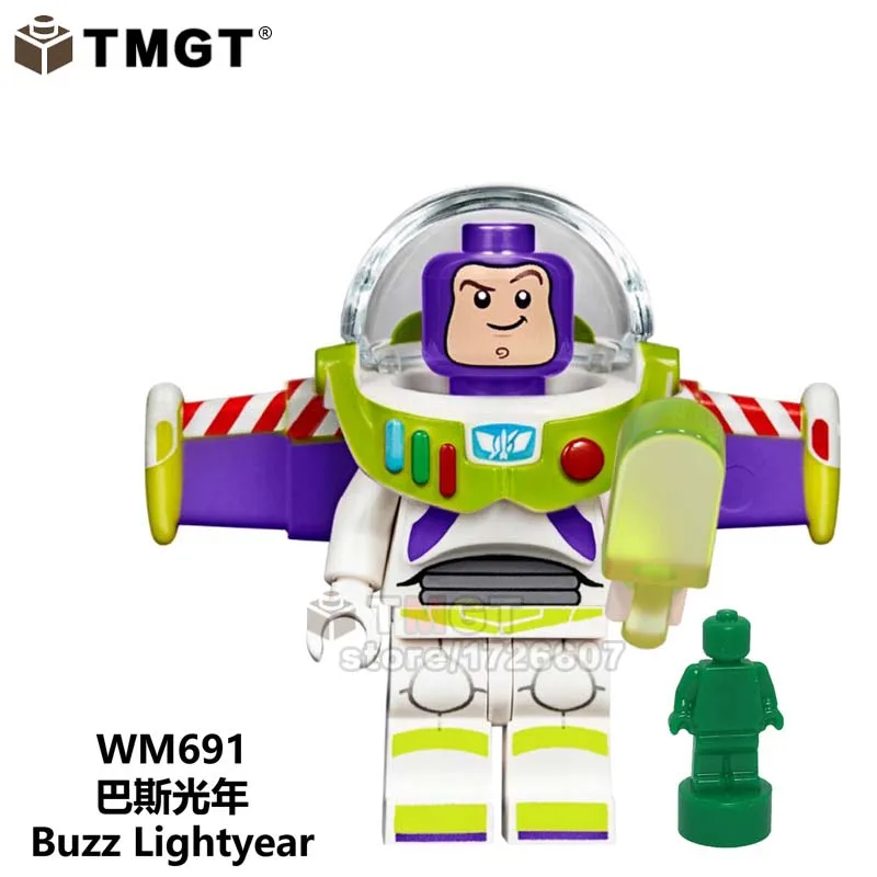 

WM6060 Single Toy Story Woody Forky Bo Peep Duke Caboom Buzz Lightyear Bricks Juguetes Building Blocks Toys For Children