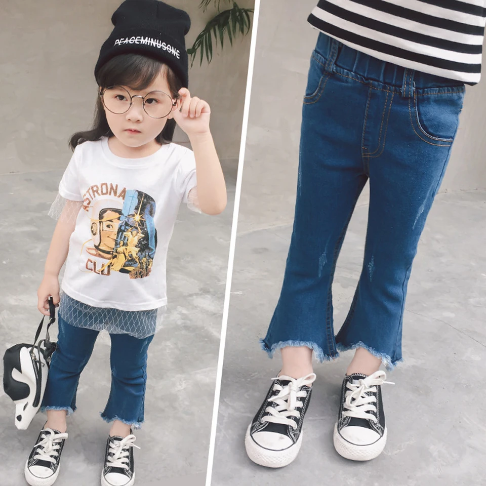 new design top and jeans