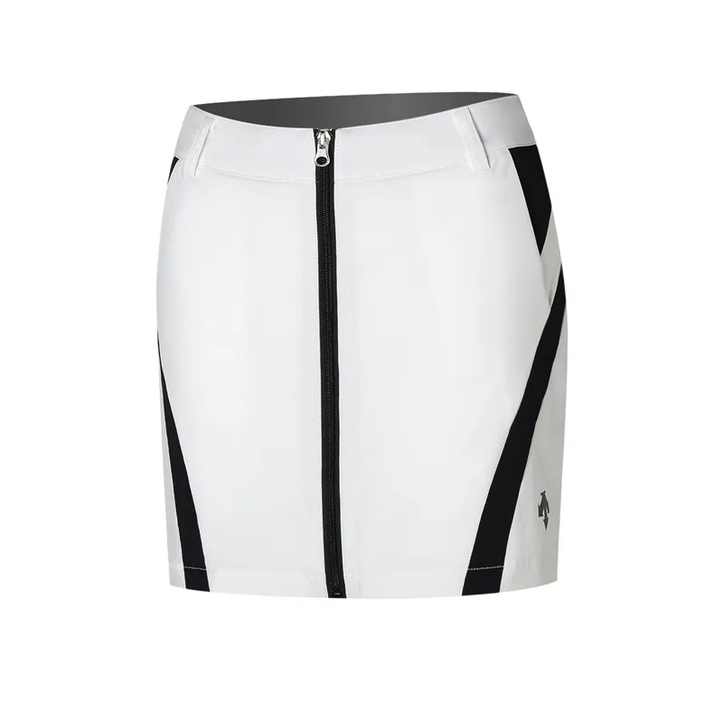 Q2019 Летняя женская короткая юбка, юбка для гольфа, S-XXL на выбор, повседневная юбка для гольфа - Цвет: Белый