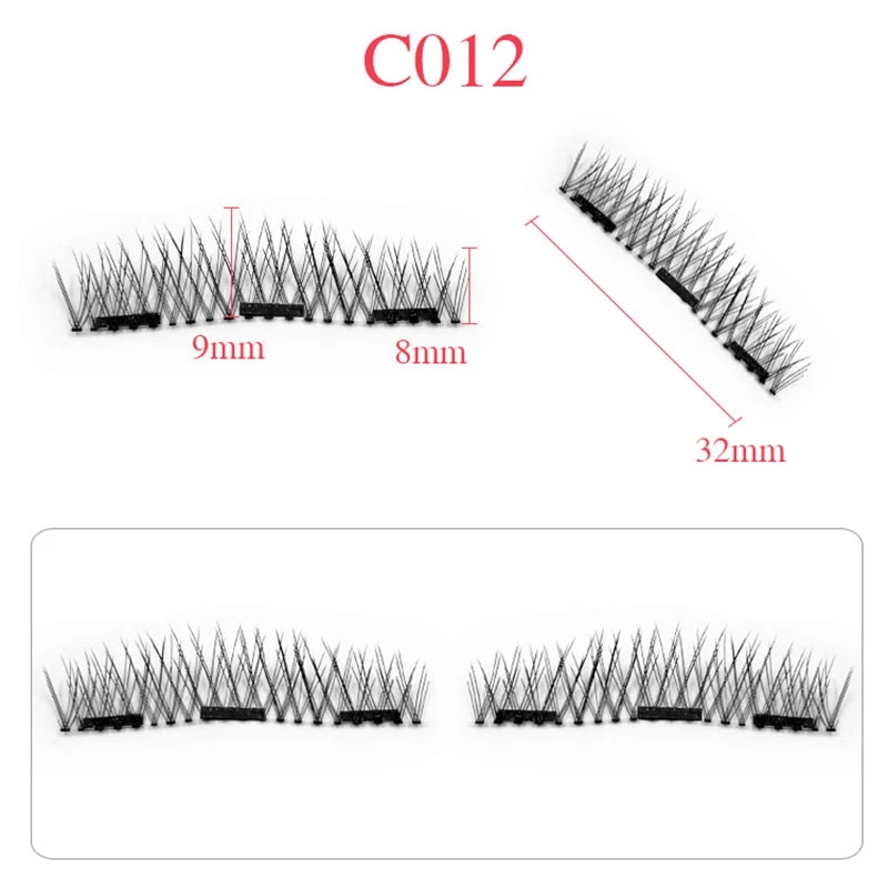 Магнитные накладные 3D ресницы, мягкие натуральные длинные накладные ресницы без клея, макияж