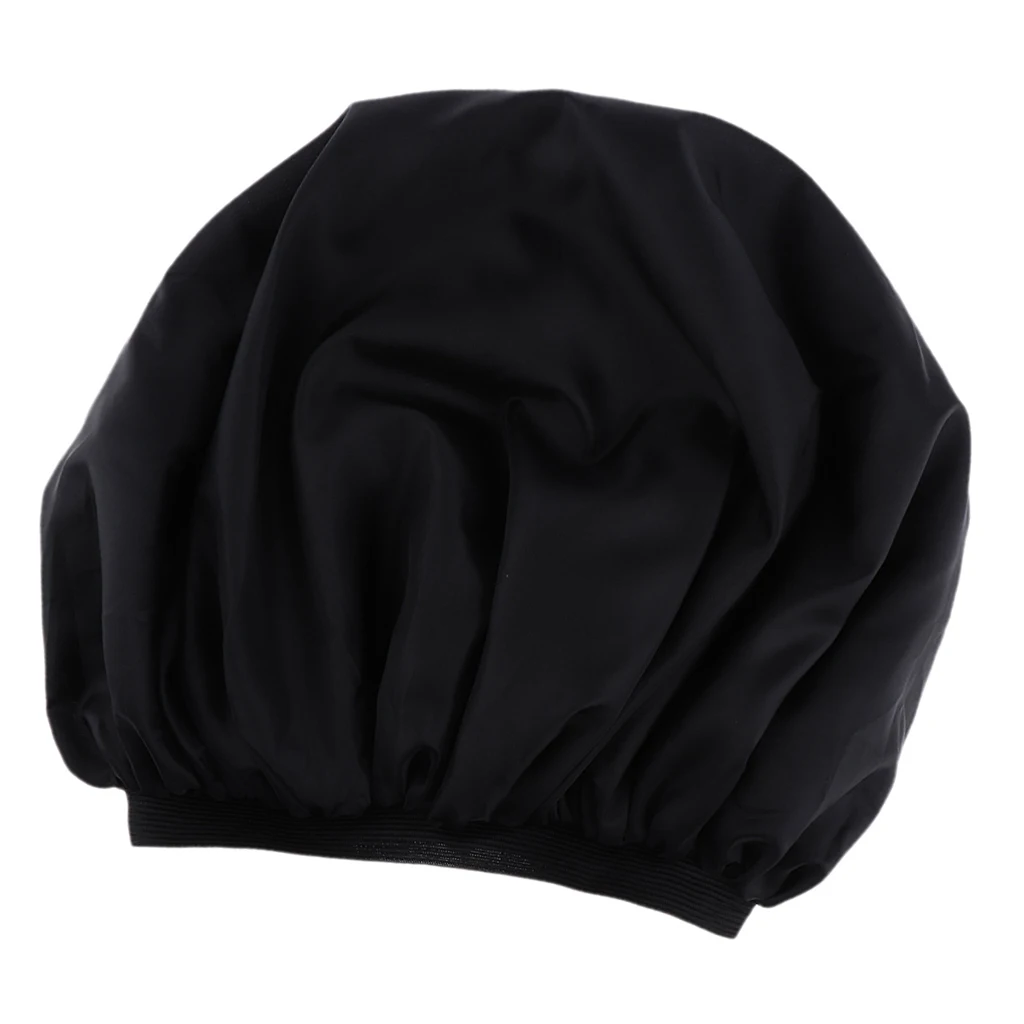 Satin Lined Sleep Slouchy Cap Sleeping Night Caps Shower Caps Hat Curly Headwear Gifts for Frizzy Hair Women