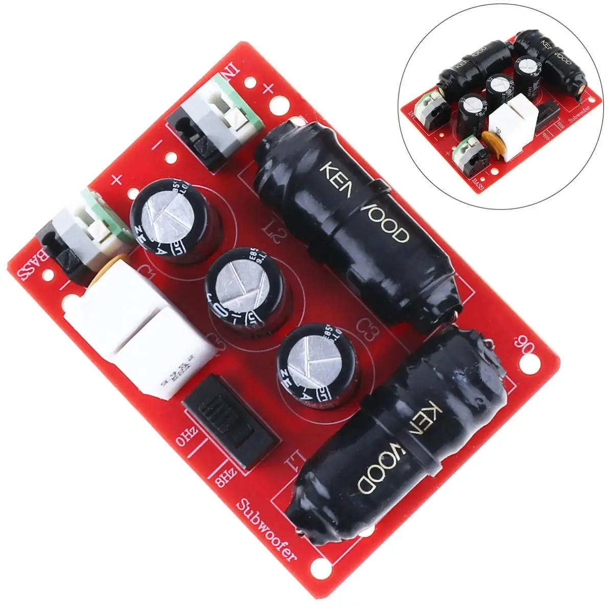 200W Speaker 5 Way Audio Frequency Divider Loudspeaker 5 Unit Crossover