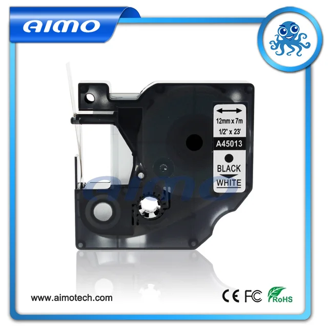 Cheap Free Shipping 10Pcs 45013 For Dymo Label Printer Labelmanager Compatible Dymo D1 12mm Black on White Cheap Free Shipping 10Pcs 45013 For Dymo Label Printer Labelmanager Compatible Dymo D1 12mm Black on White