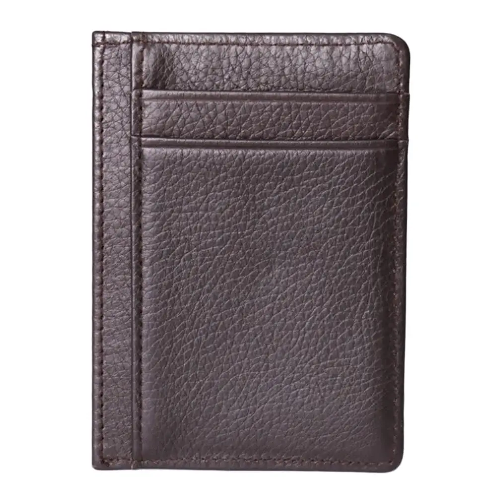 Banabanma Men Wallet Concise Hardwearing Leather Portable Bus Card Bag Wallets and Purses Fashion Wallet Men Coin Purses ZK40