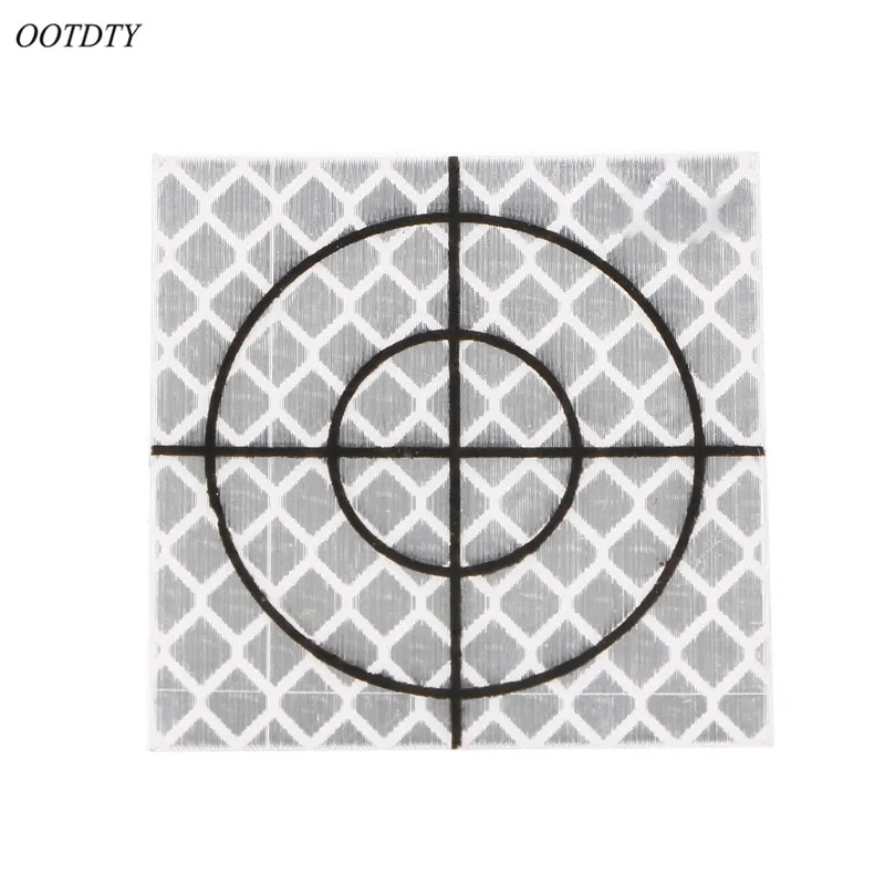 

100 Pcs Reflector Sheet Reflective Tape Target Total Station 20/30/40/50/60mm