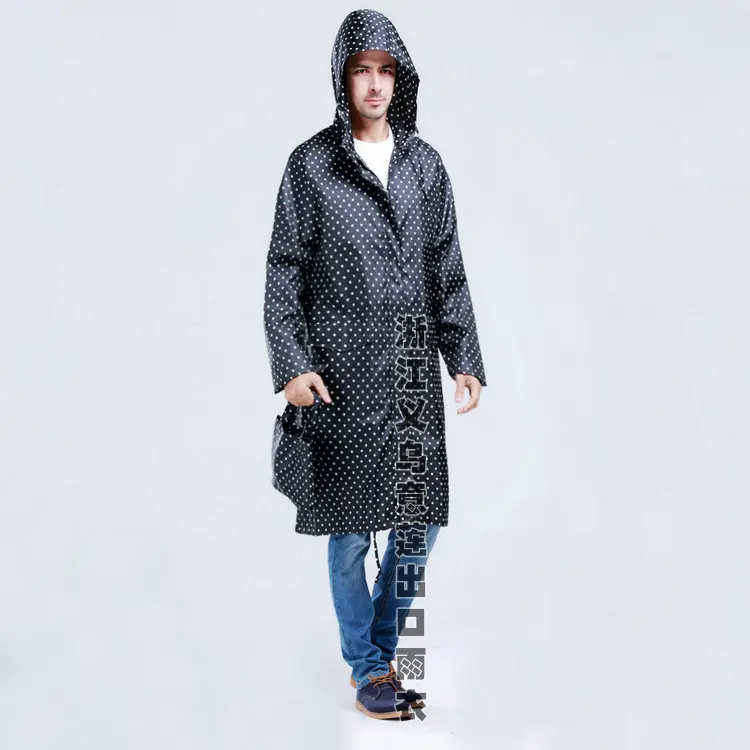 XL long Raincoat women Men Thin Rain Coat Poncho Jacket