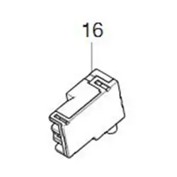 Коммутатор 650717-1 для Makita UC4551A UC4051A UC3551A UC3051A