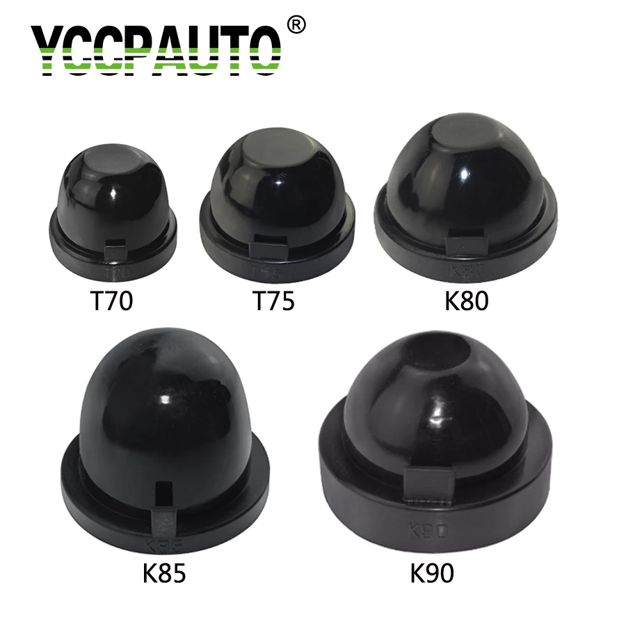 Hid Xenon 2 Stück LED Scheinwerfer Staubschutz 70mm | Gummi-Abdeckung Für Auto-LED Dichtungskappe Auto
