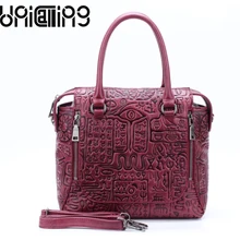 UniCalling, модный бренд, Ретро стиль, Oracle, скучная, полированная, коровья кожа, сумки, женские сумки, известные бренды, мини-сумка на молнии