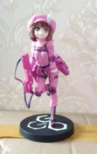 Japanese anime figure original Sword Art Online Kohiruimaki Karen action figure collectible model toys for boys anime movie figure the avenger iron man gloves with light cosplay tool action figure collectible model toys for boys
