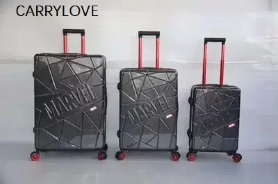 

Unique custom version, invincible hero 20/24/28 inch size PC Rolling Luggage Spinner brand Travel Suitcase
