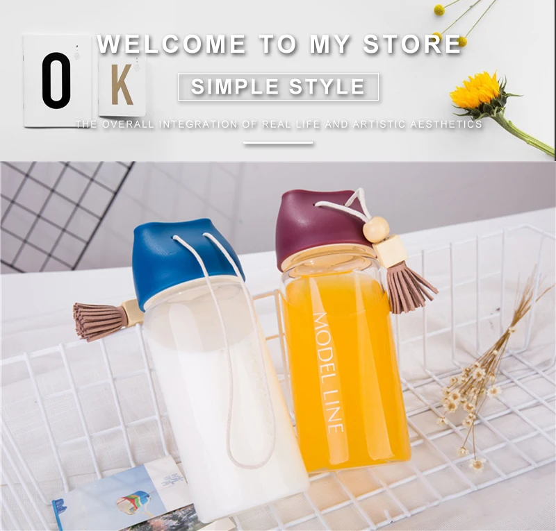 unicorn water bottle whey protein glass drinking bottle shaker gym foldable water bottle stainless steel drink bottle protein shaker bottle  (1)