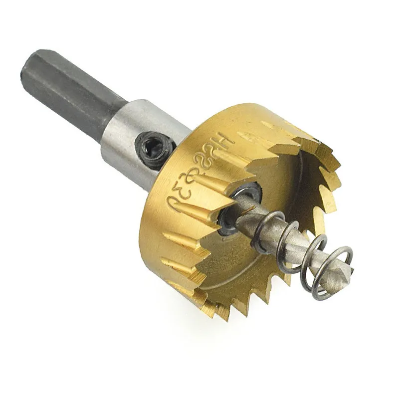18.5mm HSS Titanium Drill Bit Holesaw Metal Cutter High Speed Steel Hole Saw Tooth Kit Steels Set Tool | Инструменты
