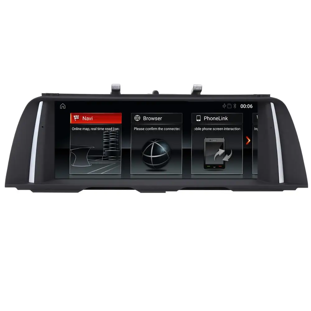 Top COIKA Android 8.1 System Car Video Player For BMW F10 F11 GPS Navi Multimedia WIFI BT AUX 2+32G RAM IPS Touch Screen USB Carplay 3