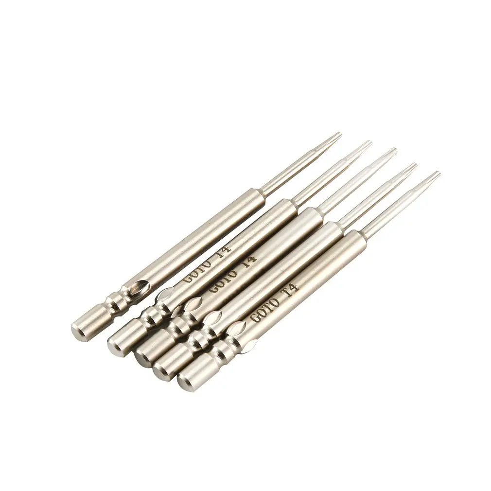 Goto S2 Steel 5PCS Magnetic Precision Torx Screwdriver Bits Set Tip Hand Repair Opening Tools for iPhone Mobile Phone Tablet | Инструменты