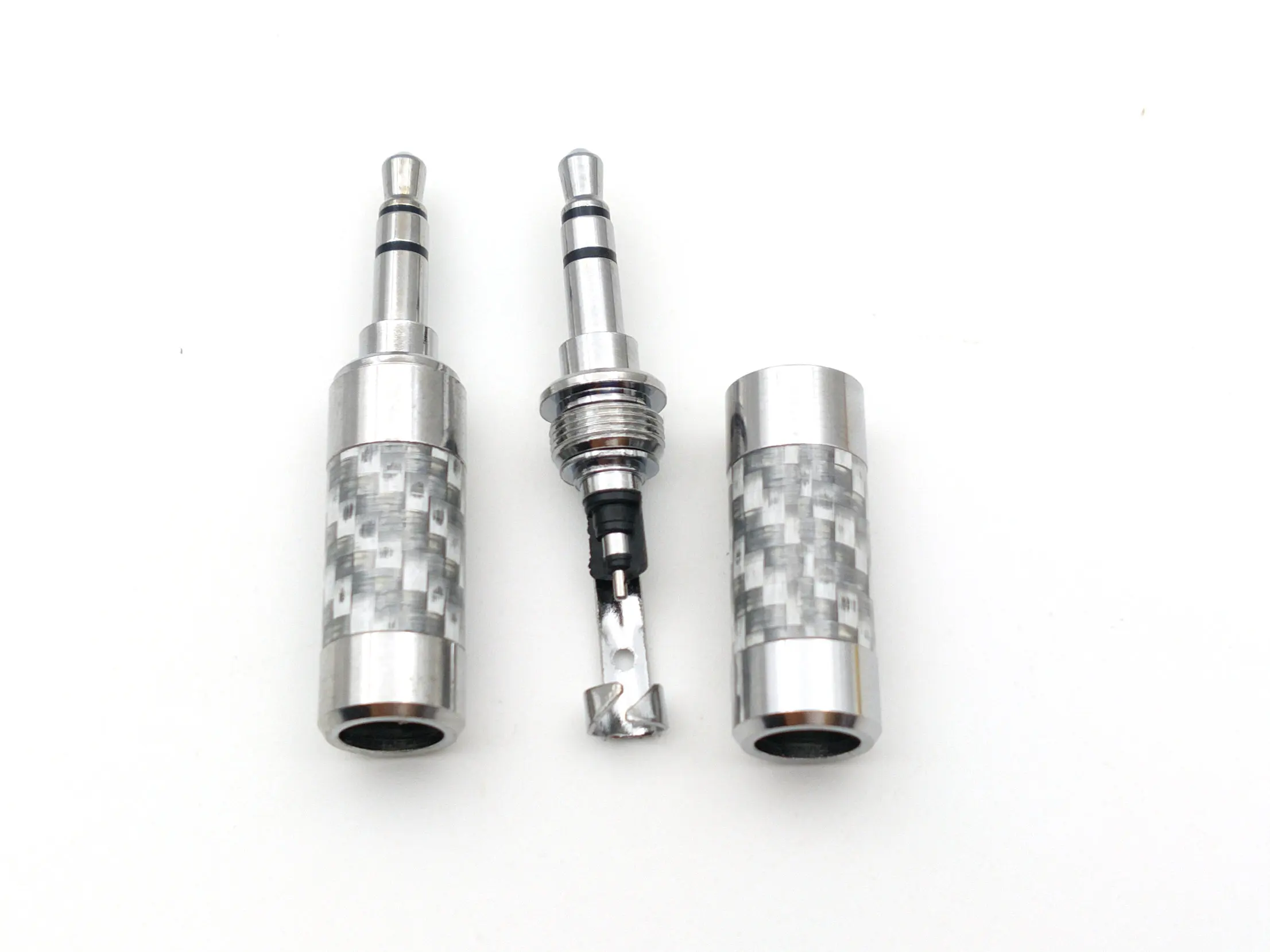 20 шт медный родиевый углеродный волоконный разъем 3 5 мм|connector 3.5mm|connector plugconnector 2 |