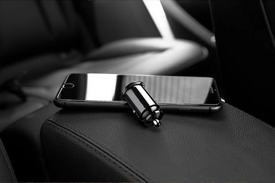 !ACCEZZ 3.1A Double Port USB Car Charger Fast Charging With LED Car Phone Charge Universal For Xiaomi iPhone X XR Huawei Samsung (5)