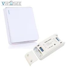 Vhome Wireless button Remote Control RF 433 Mhz 220V Switch Learning Code Receiver Transmitter Hall Bedroom Ceiling Lights