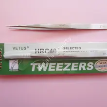 10 шт. Vetus Пинцет st-11 Нержавеющая сталь электроники Спецодежда медицинская пинцет антистатические Макияж Красота щипцы ремонт multi Инструменты